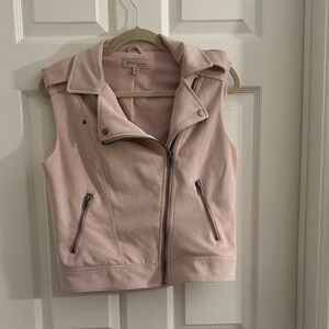 Philosophy suede Sleeveless Jacket